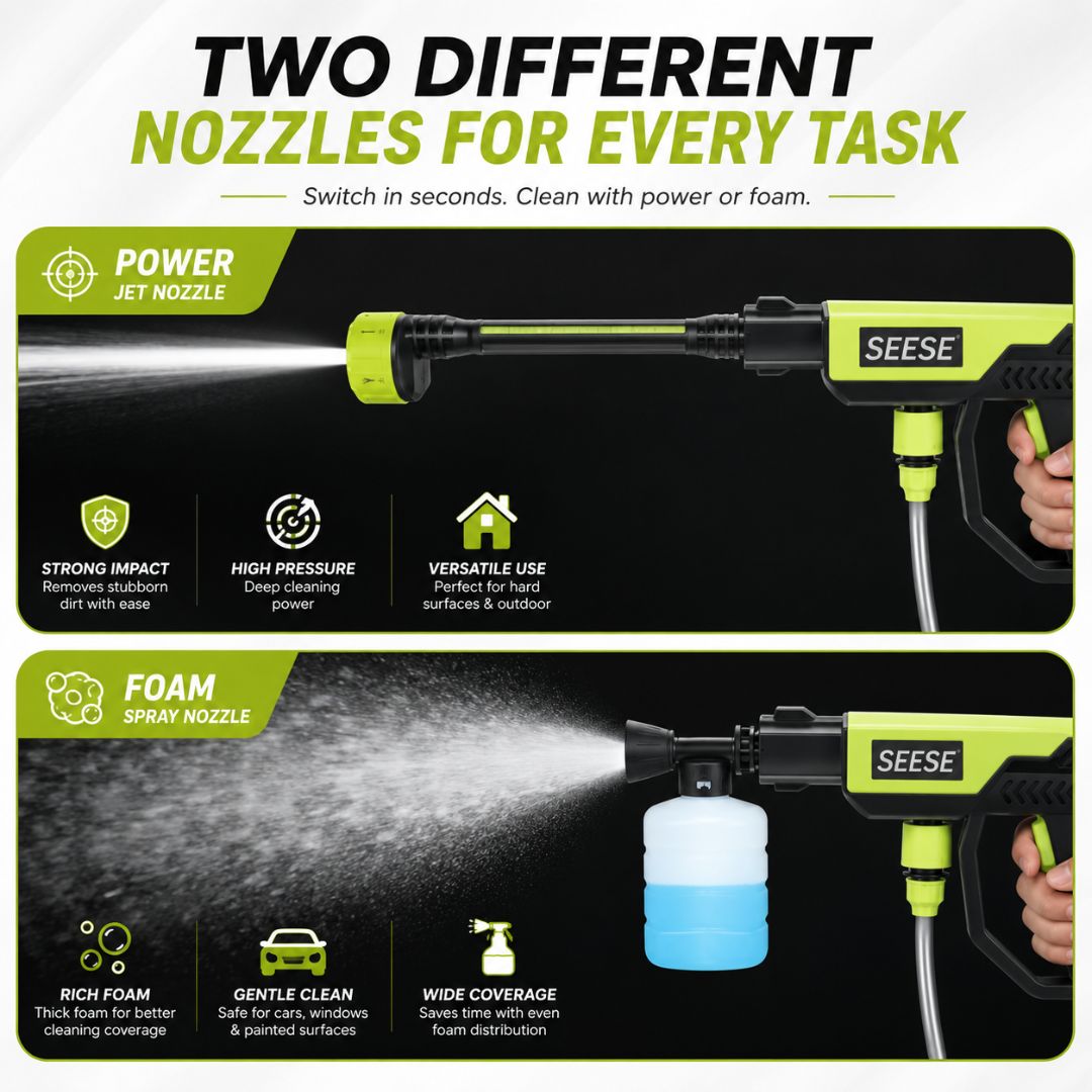 VoltWash™ – Cordless Pressure Washer