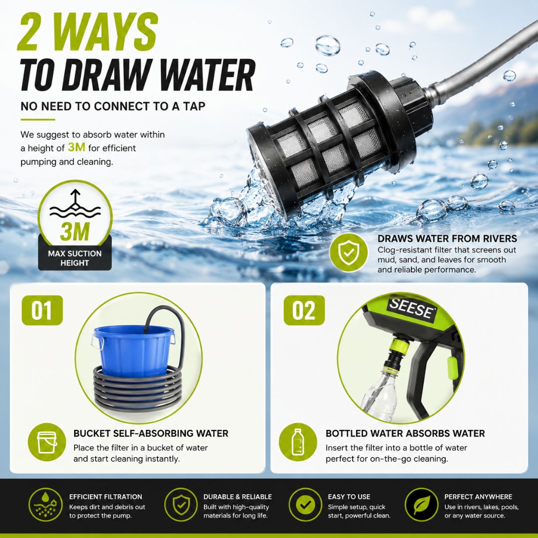 VoltWash™ – Cordless Pressure Washer